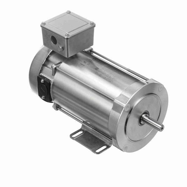 Leeson 0.50Hp Washdown Motor, 3 Phase, 1200 Rpm, 208-230/460 V, 56Hc Frame, Tenv 117275.00 - main